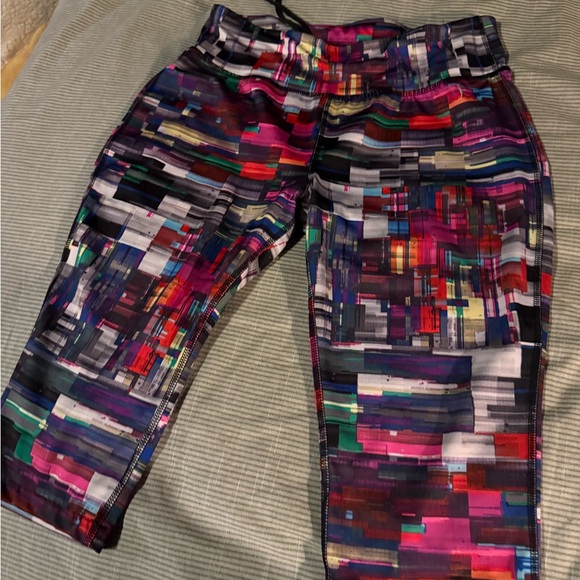 Danskin Vibrant Striped Leggings - Picture 1 of 4